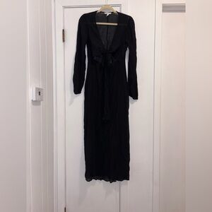 H&M Black Maxi Dress